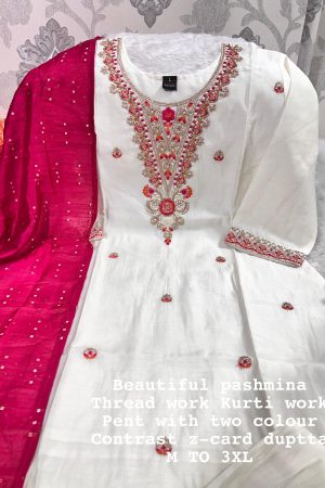 Amazing Contrast silk sets with matching Contrast Dupatta