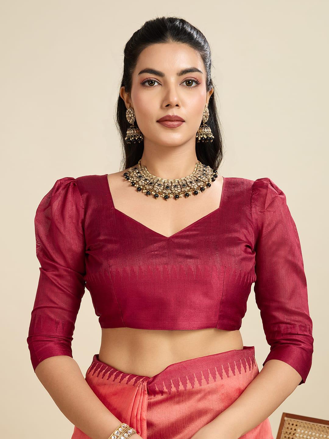 High On Demand Khadi Raw Silk With Weaving Silk Saree - Image 10