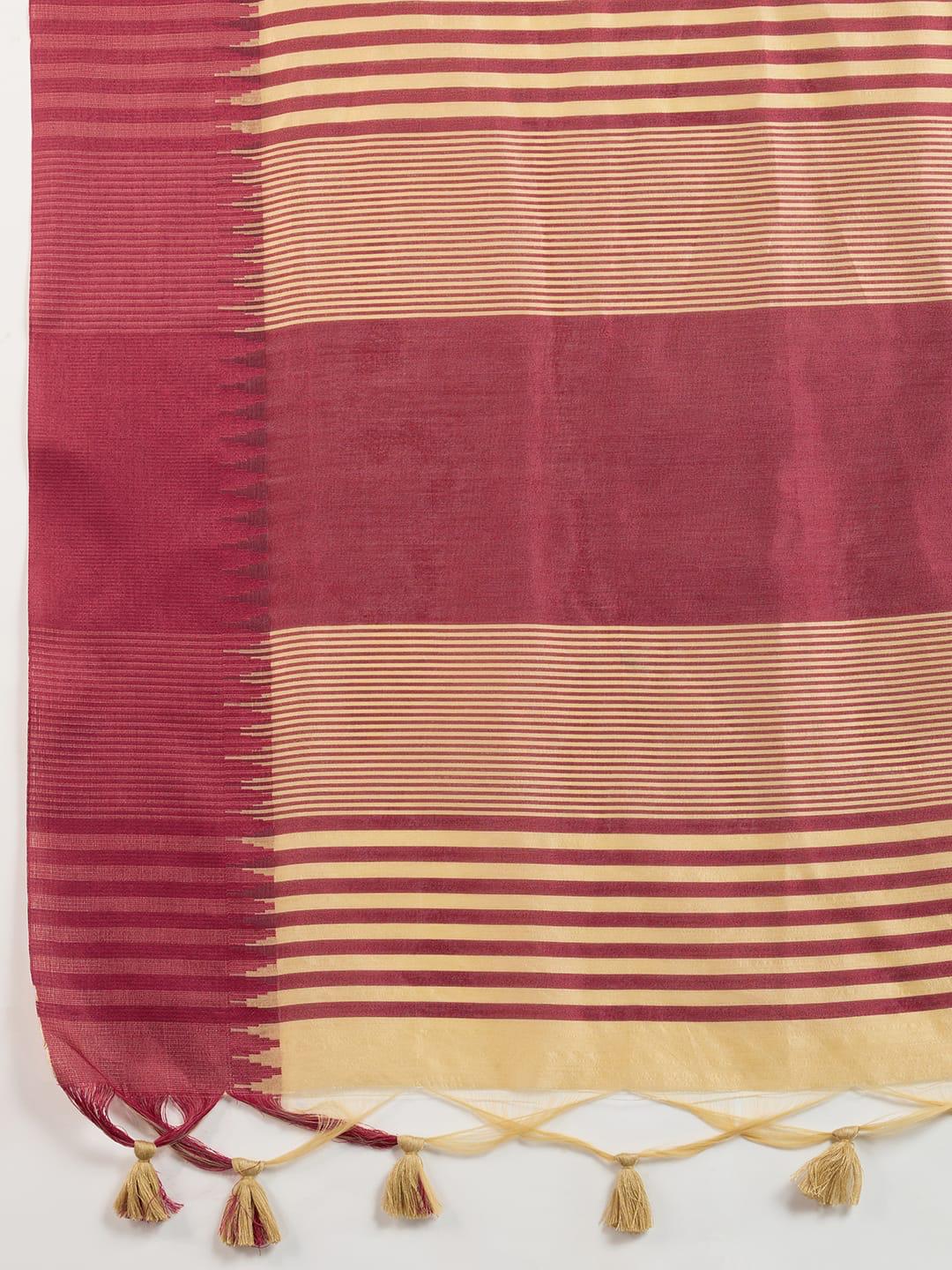 High On Demand Khadi Raw Silk With Weaving Silk Saree - Image 27