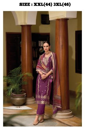 Attractive  Pure Viscose Self Jacquard With Handwork Kurti Pant And Dupatta