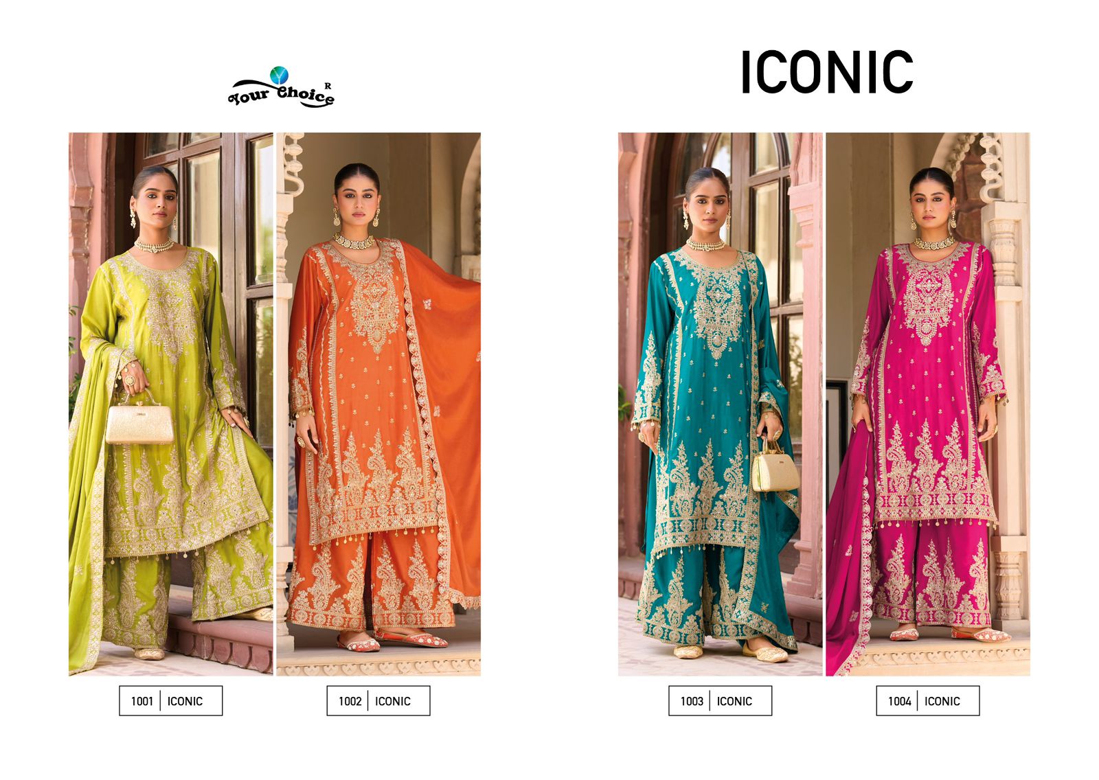 Latest Trendng Chinon With Embroidery Work Salwar Suit - Image 6