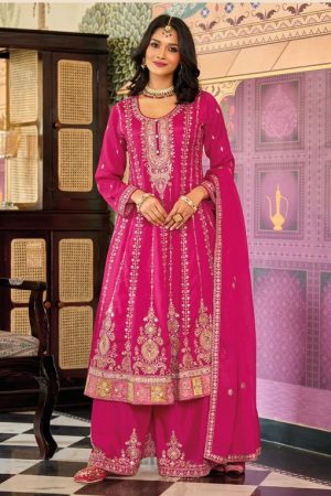 Amazing Color Chinon With Embroidery Salwar Suit