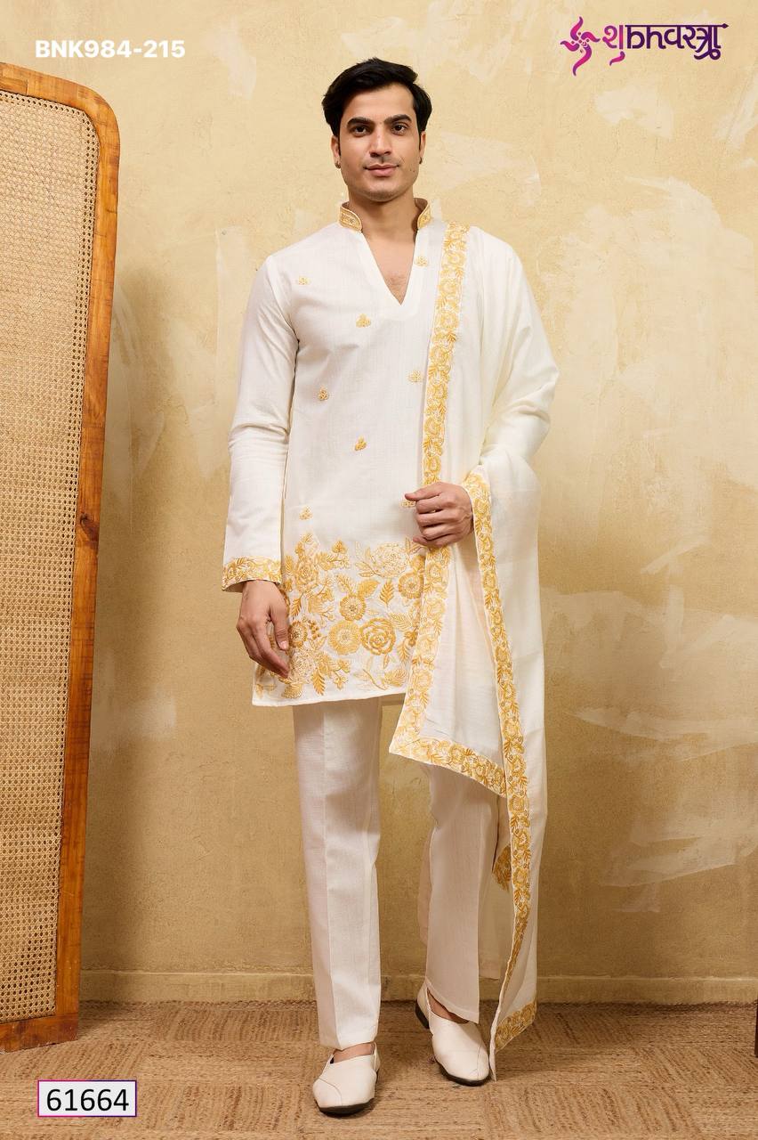 Festival Wear Trending Viscose Silk with Sequence Embroidered Kurta with Dupatta Set - Image 7